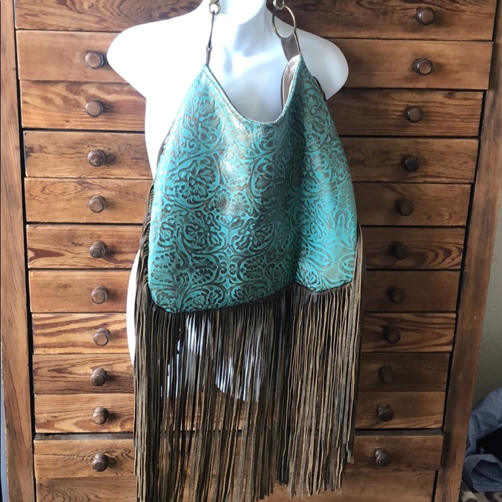 Gorgeous Leather Fringe Purse - Made In The USA!